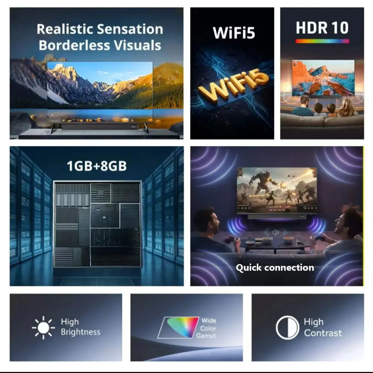 Smart TV Tizen OS Powered By SAMSUNG