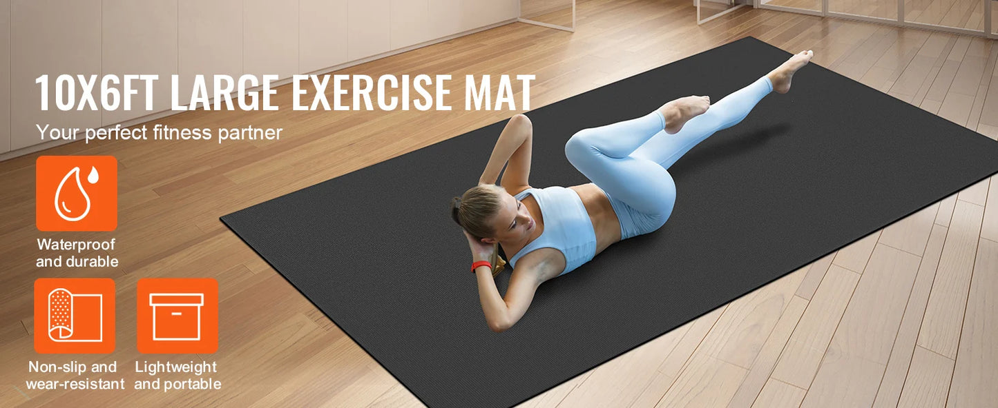 Exercise Mat Non Slip High Density Premium Yoga Mat