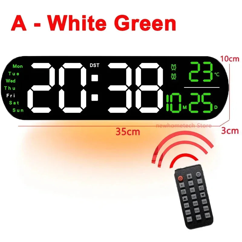 Decoration Remote Control Clock