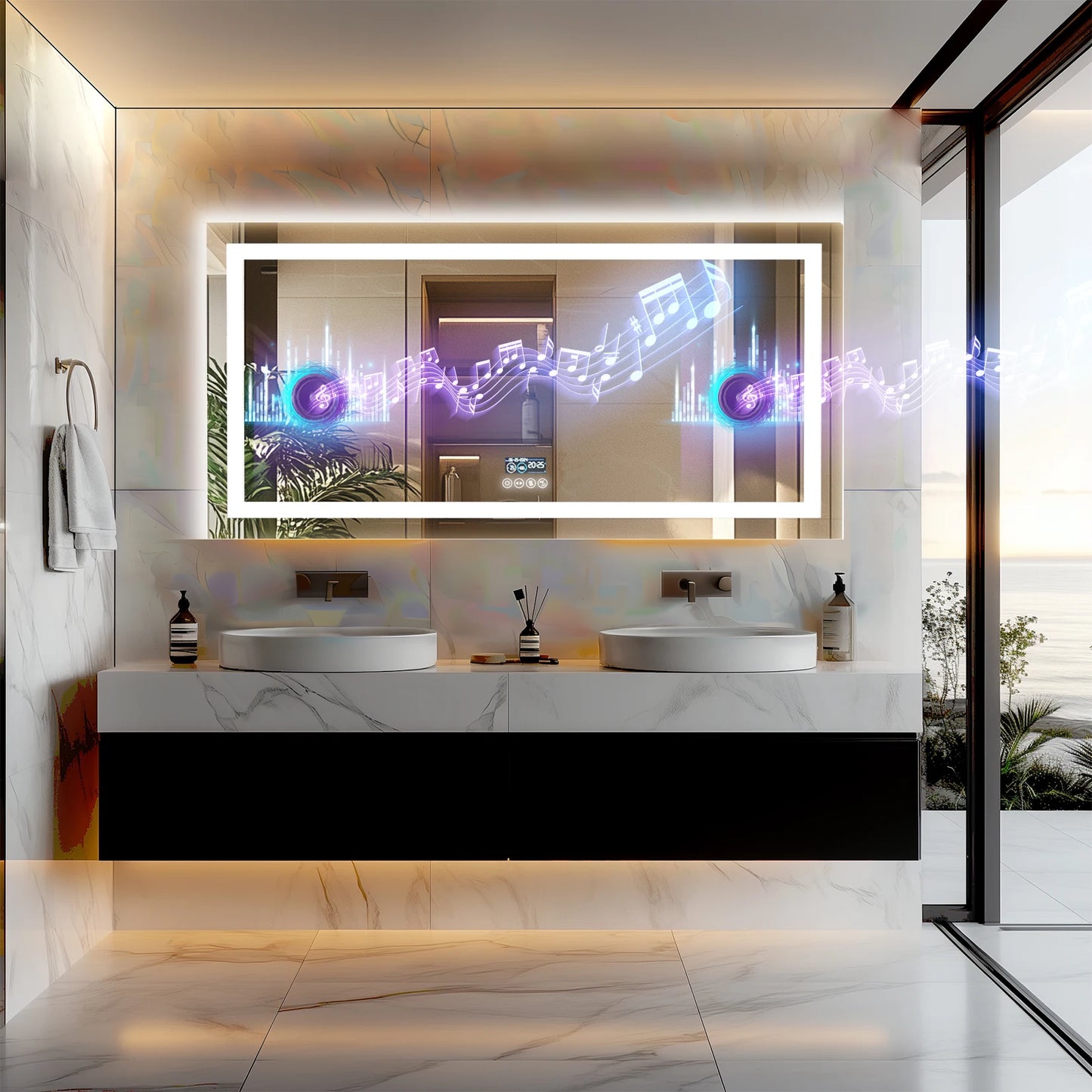 LED Vanity Mirror with Lights