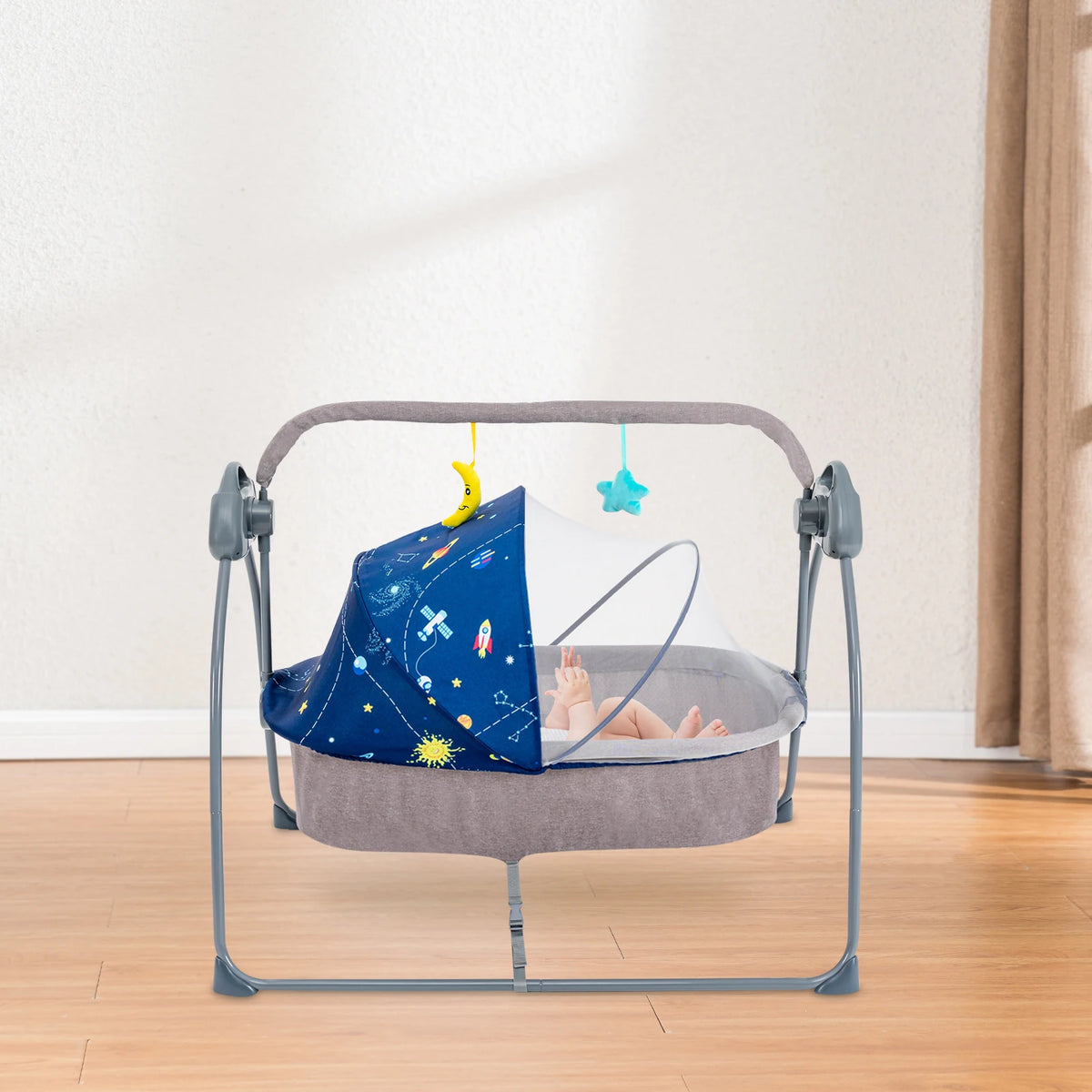 Auto Rocking Chair Bed with Remote Control