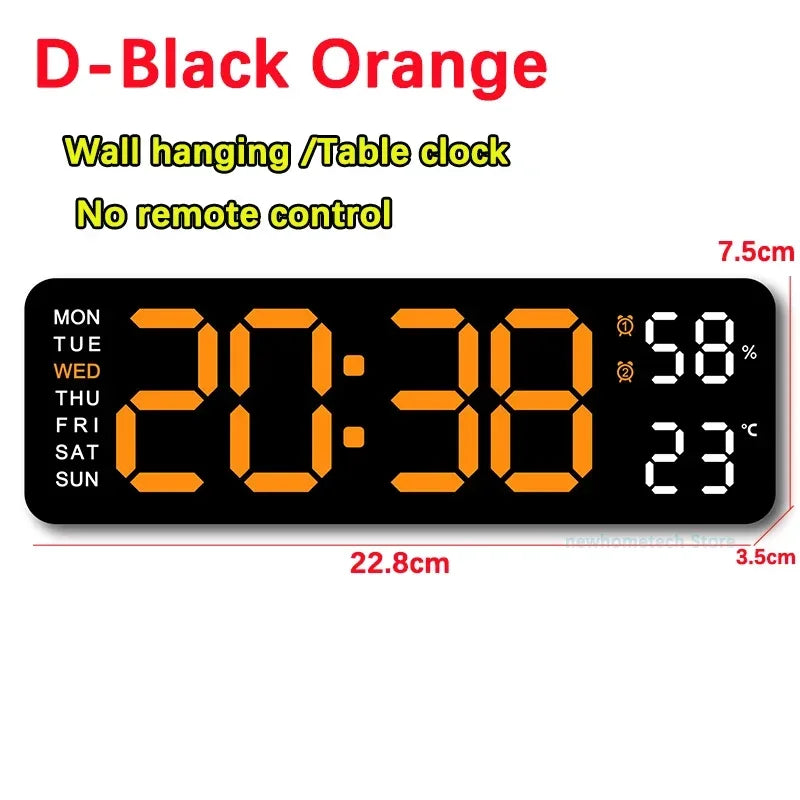 Decoration Remote Control Clock