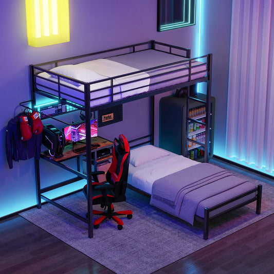 Twin Over Twin Metal Bunk Bed