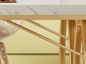 Modern Unique Rectangular Dinner Table