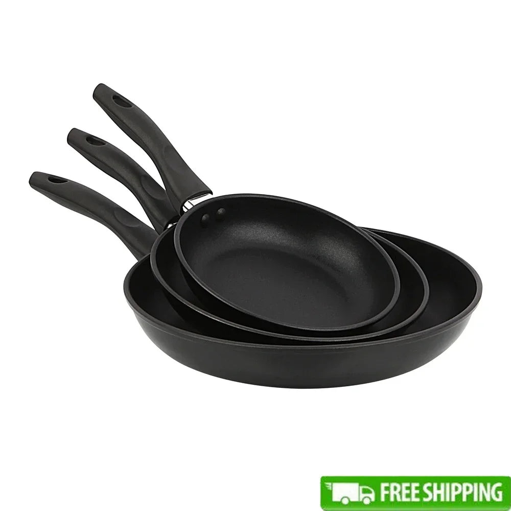 Aluminum Cookware Nonstick Skillet Set