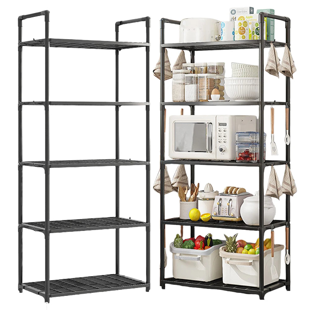 Kitchen Pantry Shelving Unit Heavy Duty Storage Shelf
