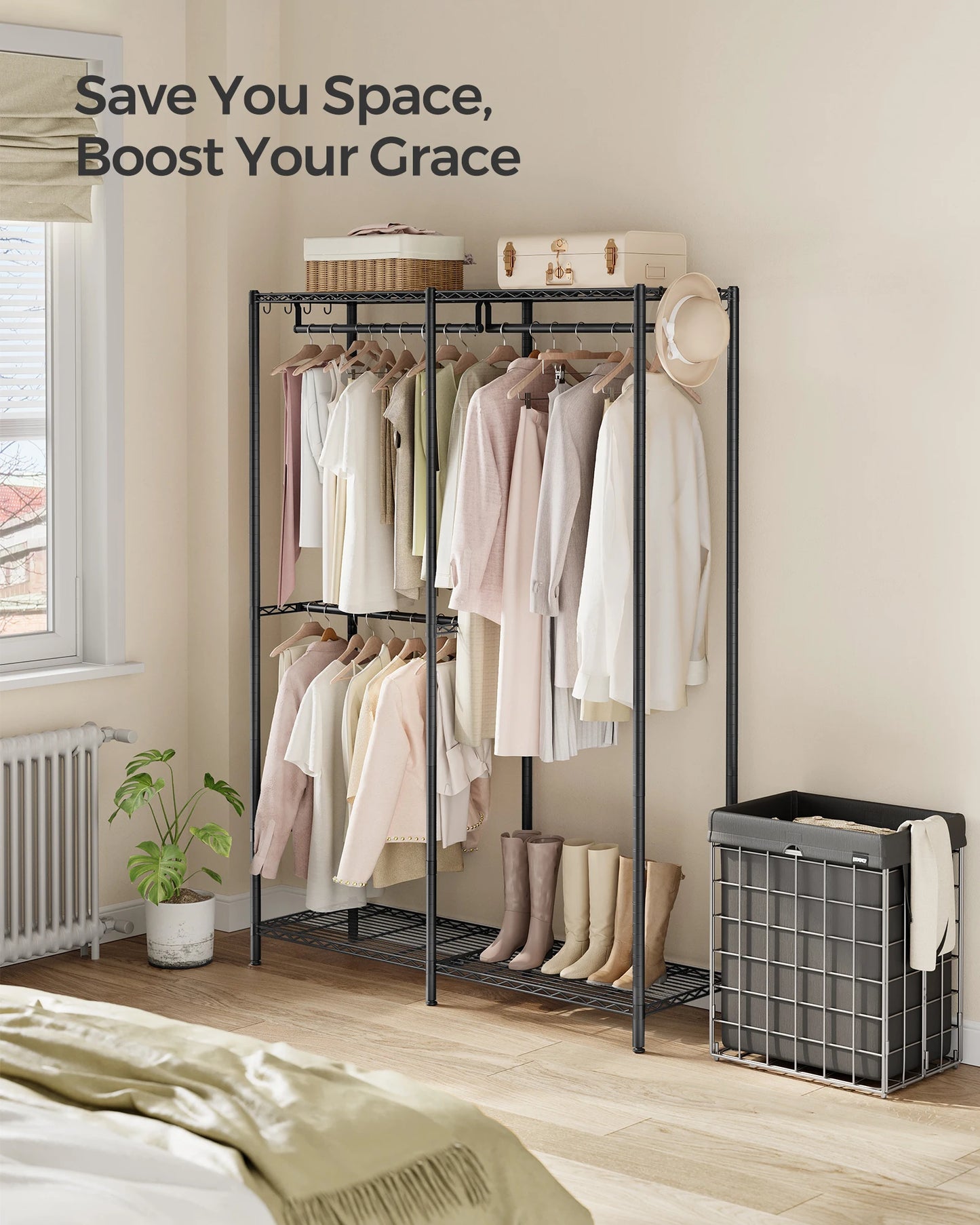 Freestanding Wardrobe Closet