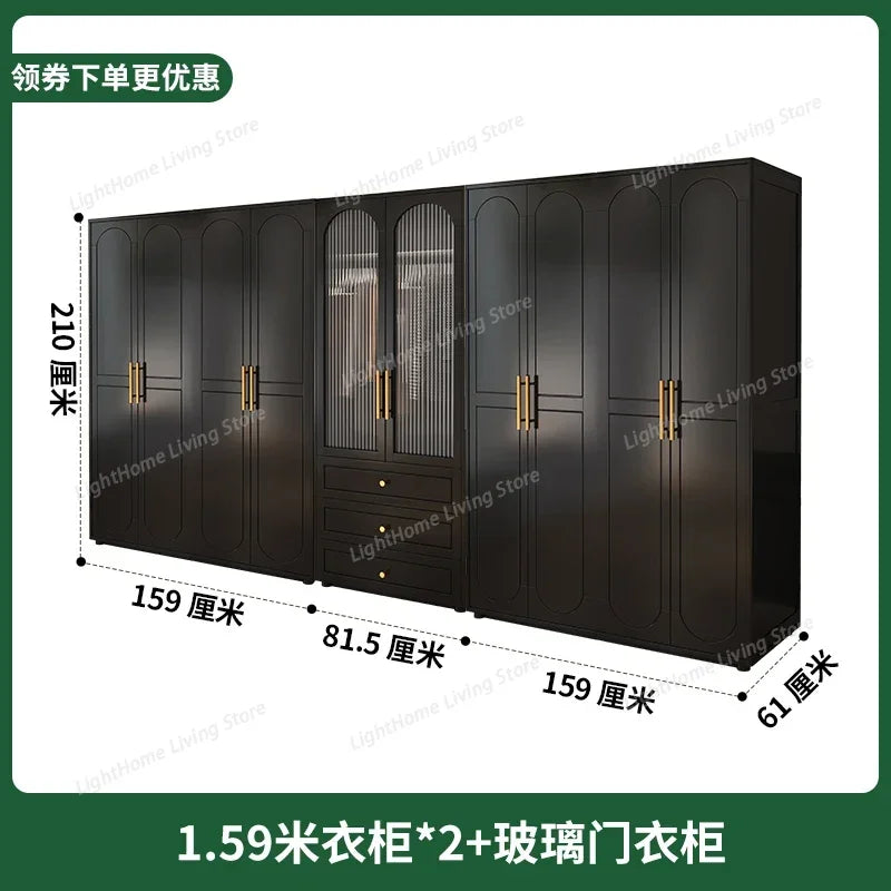 Multilayer Open Closets Wardrobe