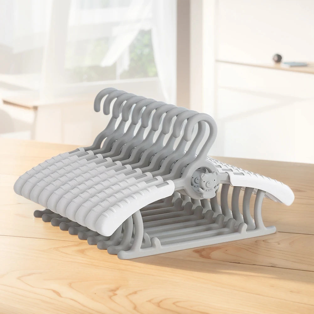 Non-slip Baby Clothes Hanger Adjustable Storage Hangers