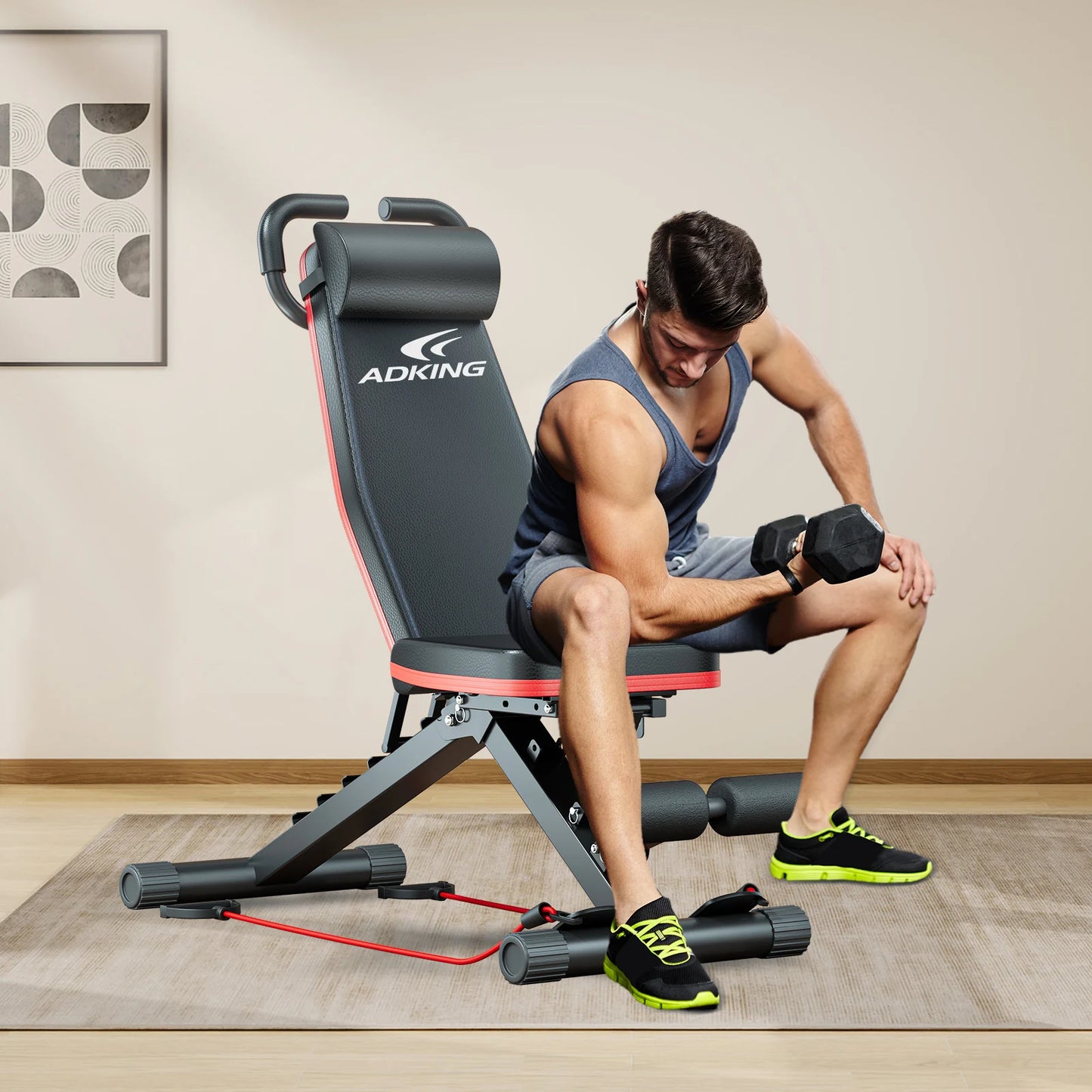 Adjustable Weight Bench Press