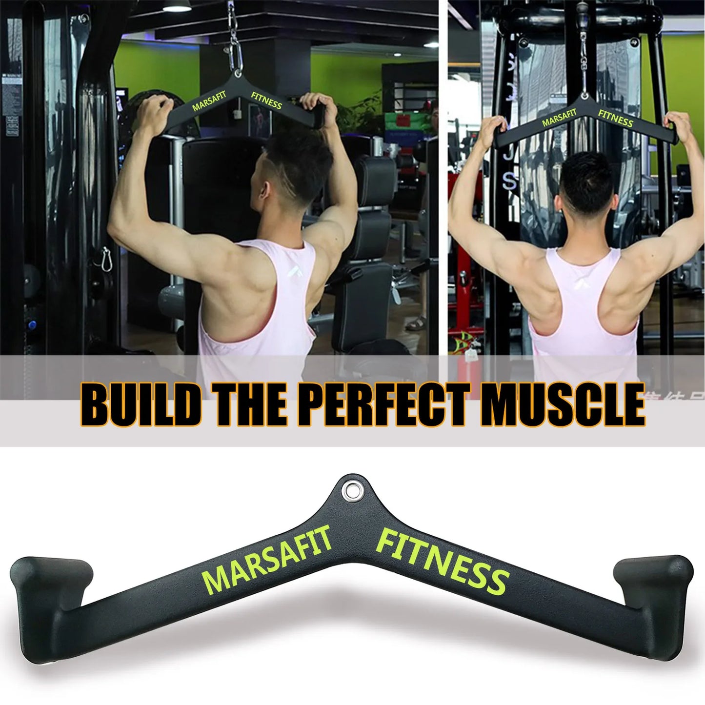 Home Gym Fitness Rowing Cable Machine Attachments