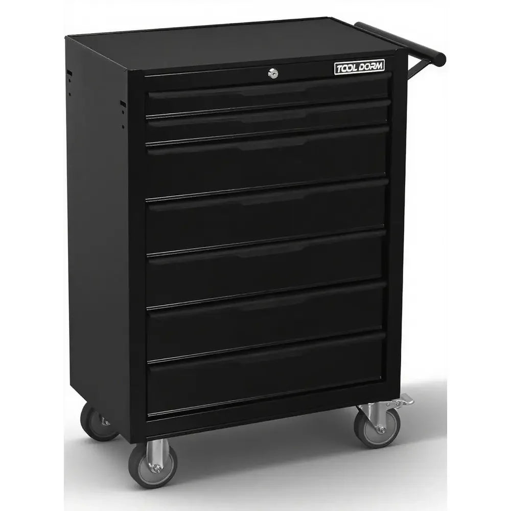 Small Metal Tool Cabinet with Wheels amp Locking System