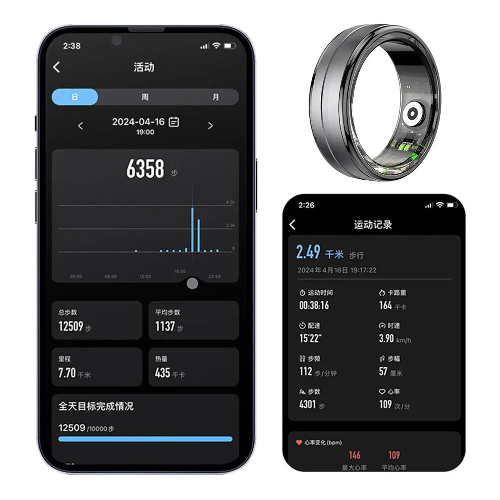 Smart Wearable Fitness Tracker