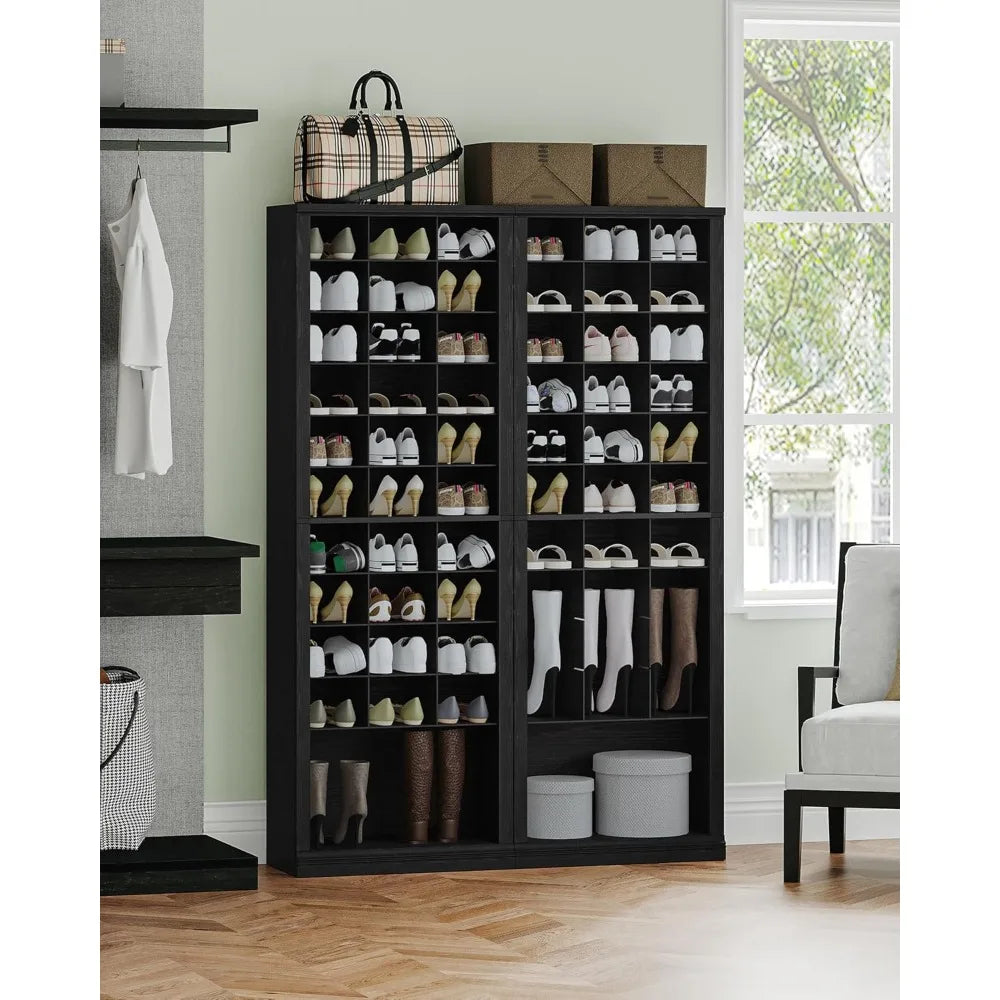 Free Standing Closet Organizers and Storage with 31 Open Cubicle