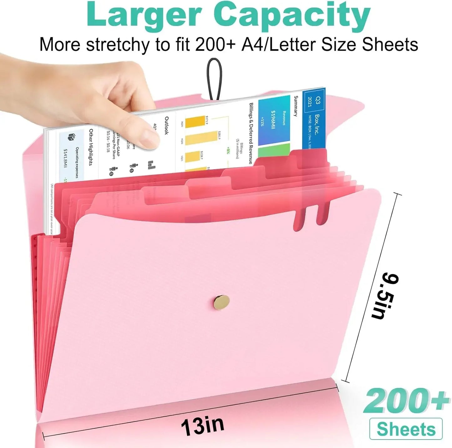 Letter Size Organ Organizer