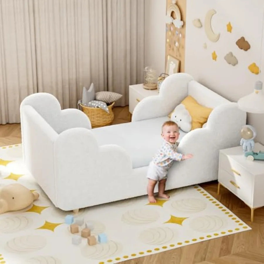 Upholstered Crib Size Bed