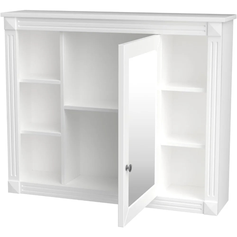 Wall Mounted Bathroom Medicine Cabinet with Mirror