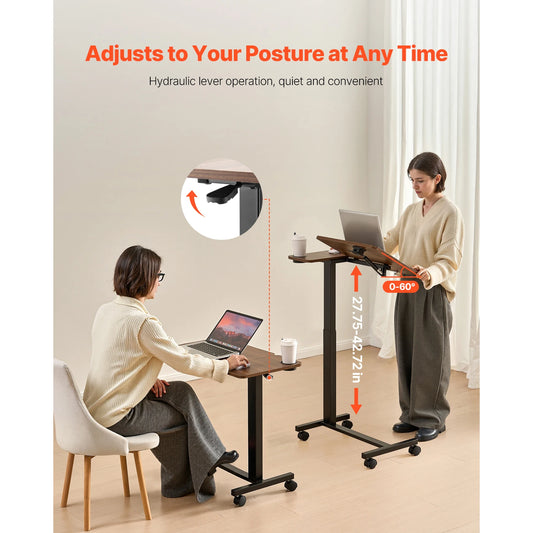 Height & Angle Adjustable Laptop Desk
