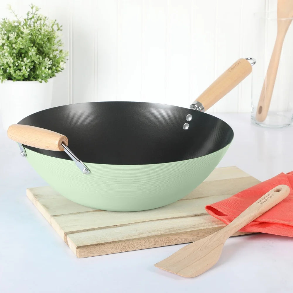 Carbon Steel Wok Nonstick Cooking Pan