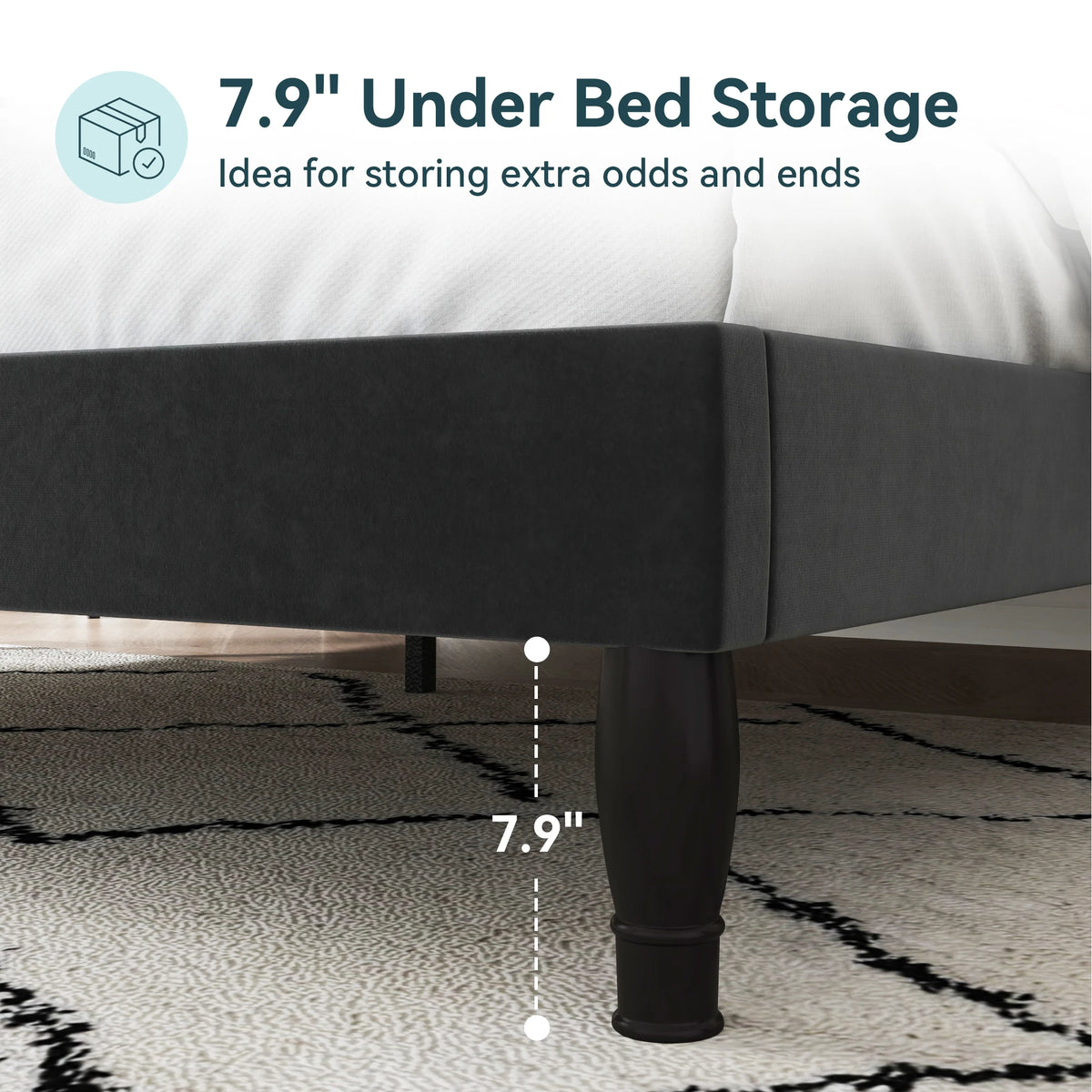 Velvet Bed Frame