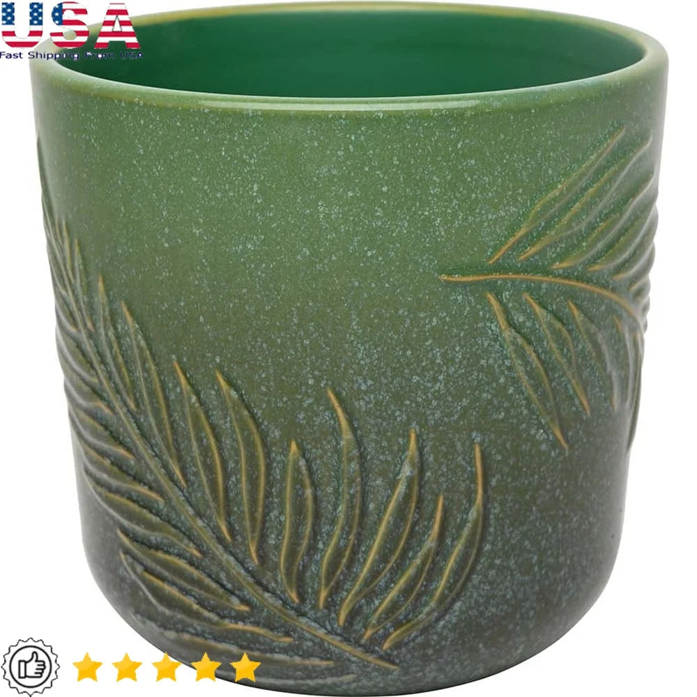 Ceramic Planter with Drainage Hole