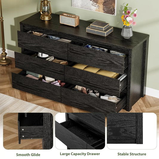 Modern Handle-Free Dresser Chest