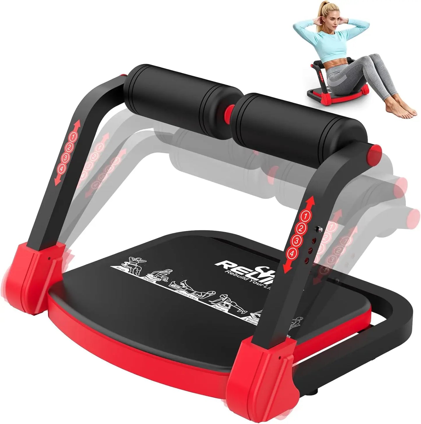 Relief Adjustable Core Training Machine