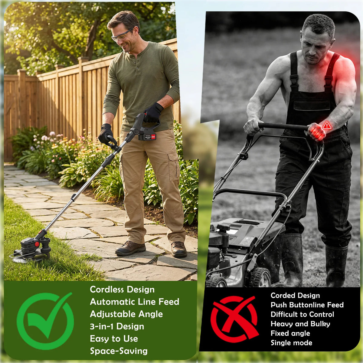 Electric Lawn Mower Garden Tool