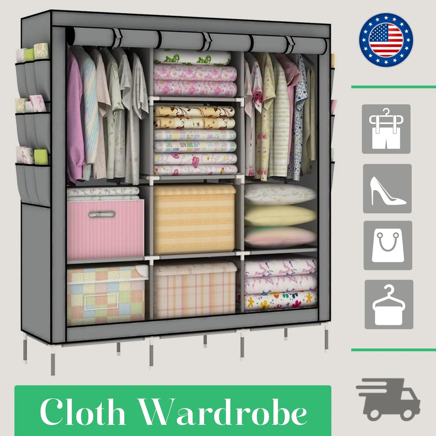 Dustproof Wardrobe Organizer