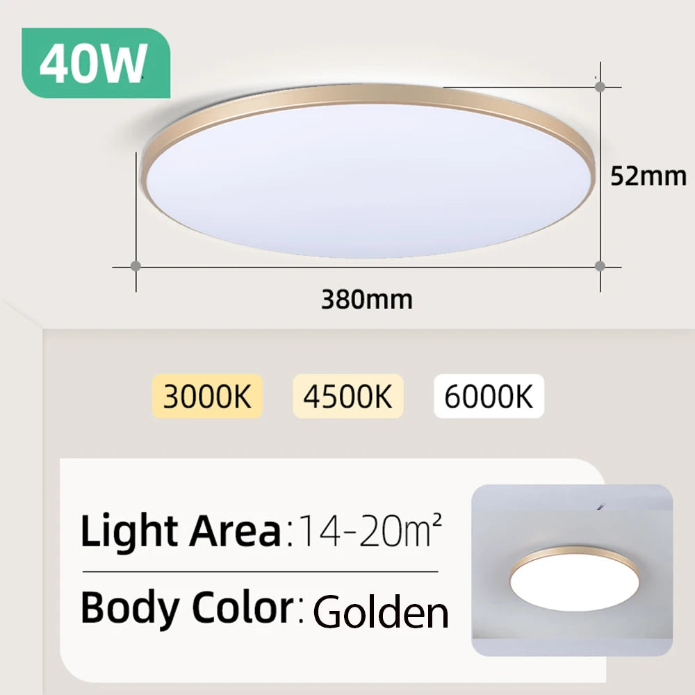 LED Ceiling Light Chandelier Panel Fixture