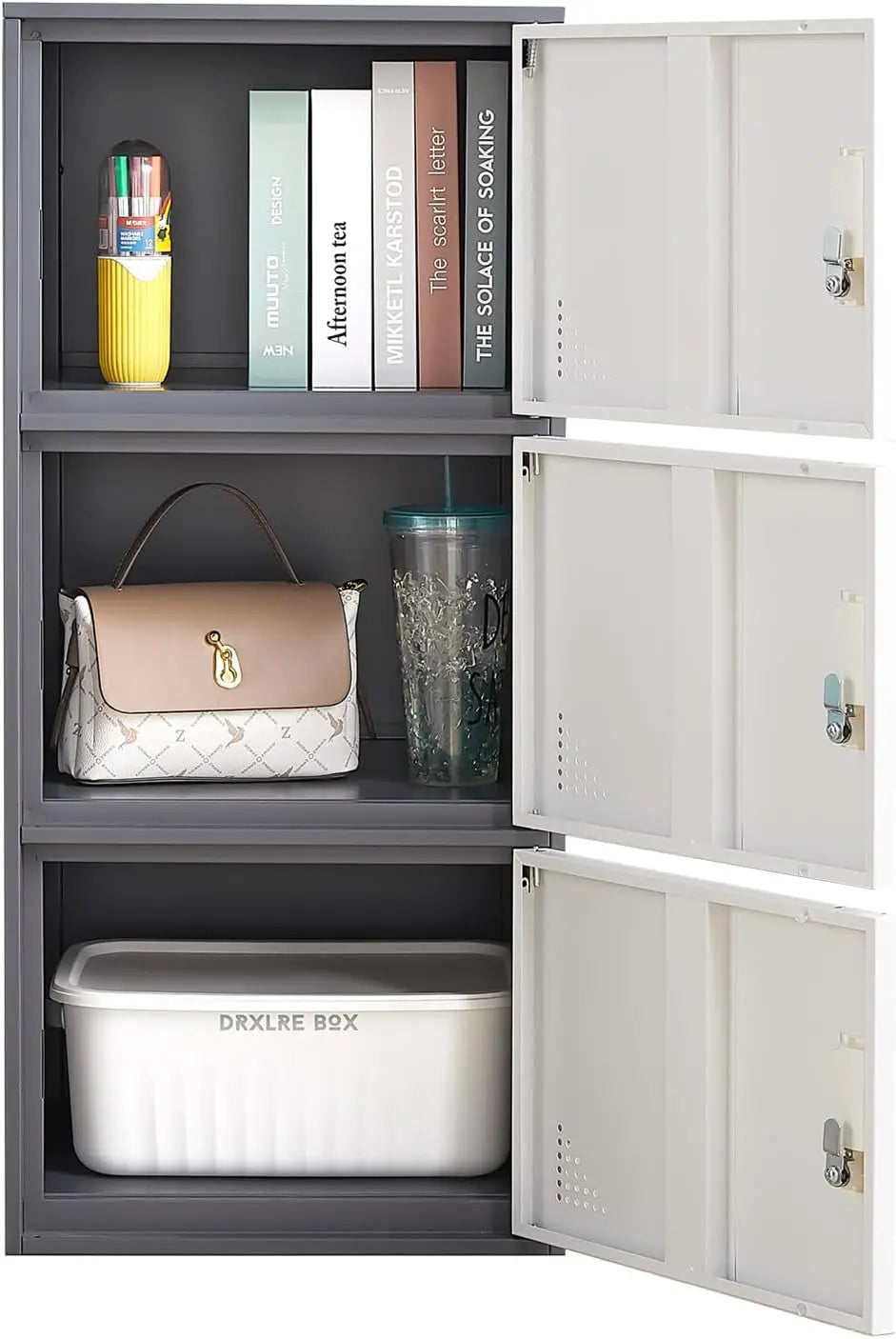 Metal Locker Cabinet Durable Steel Organizer