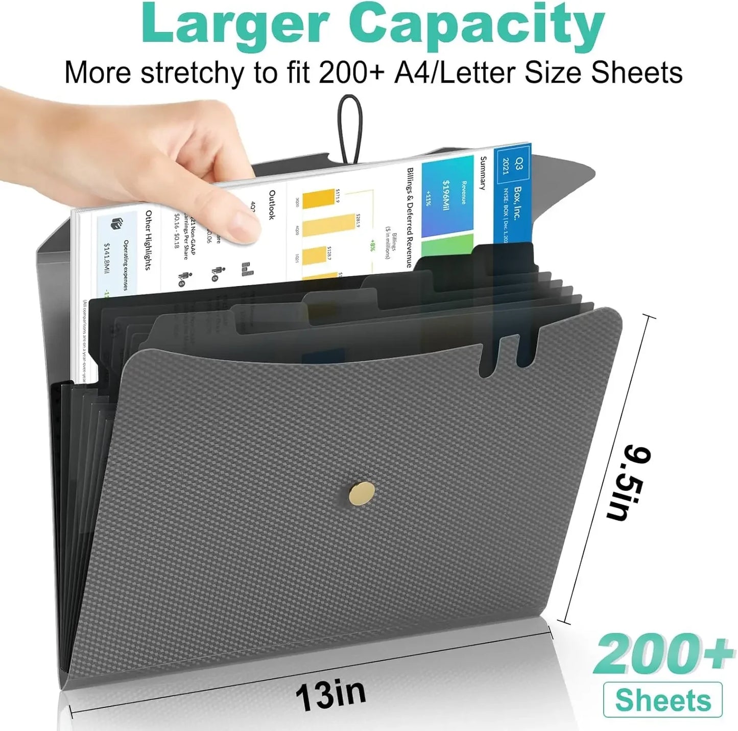 Letter Size Organ Organizer