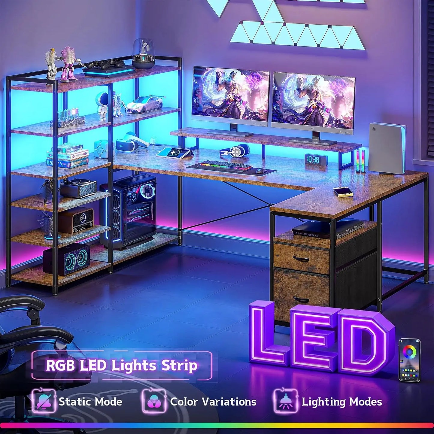L Shaped Desk