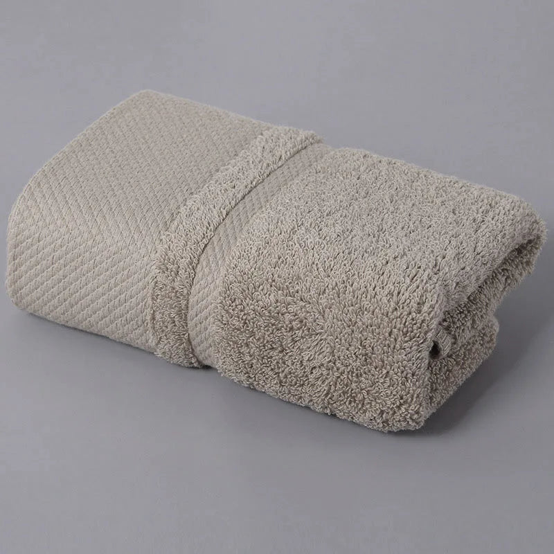 Solid Color Cotton Towels