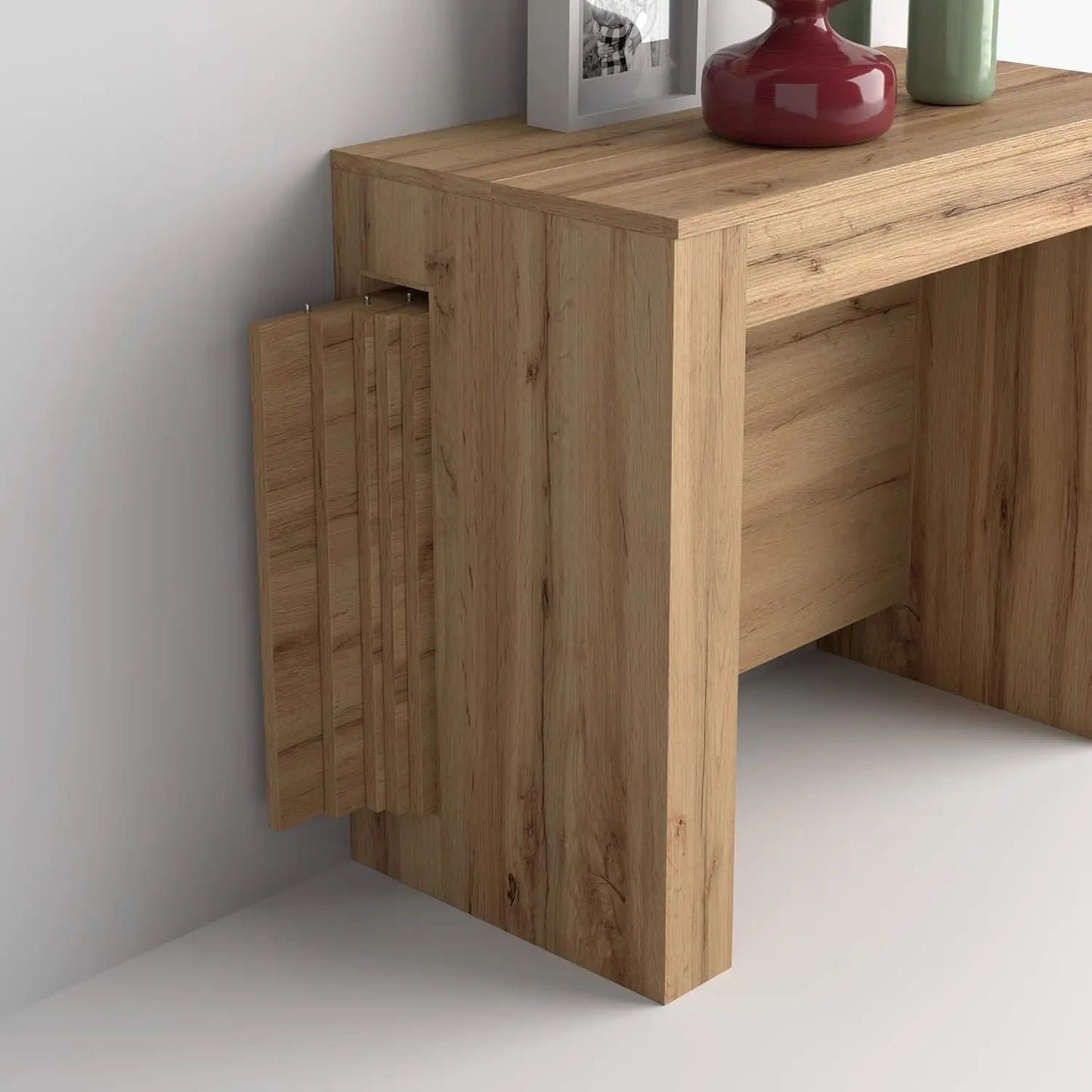 Dining Extendable Console Table with Extension Leaves