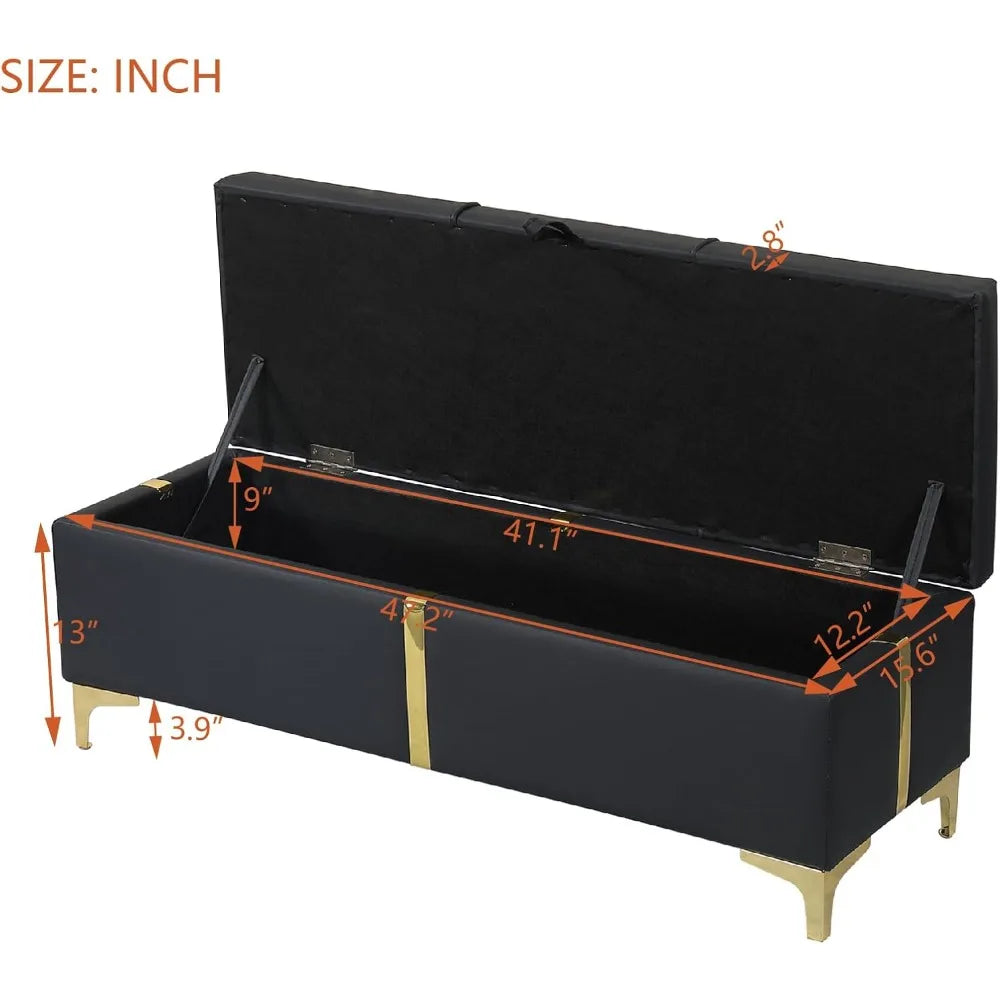 Bedroom Sets with Ottoman Hydraulic Storage Furniture Set