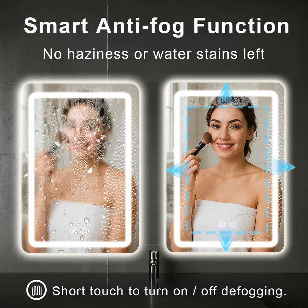 LED Vanity Mirror with Backlit Lights