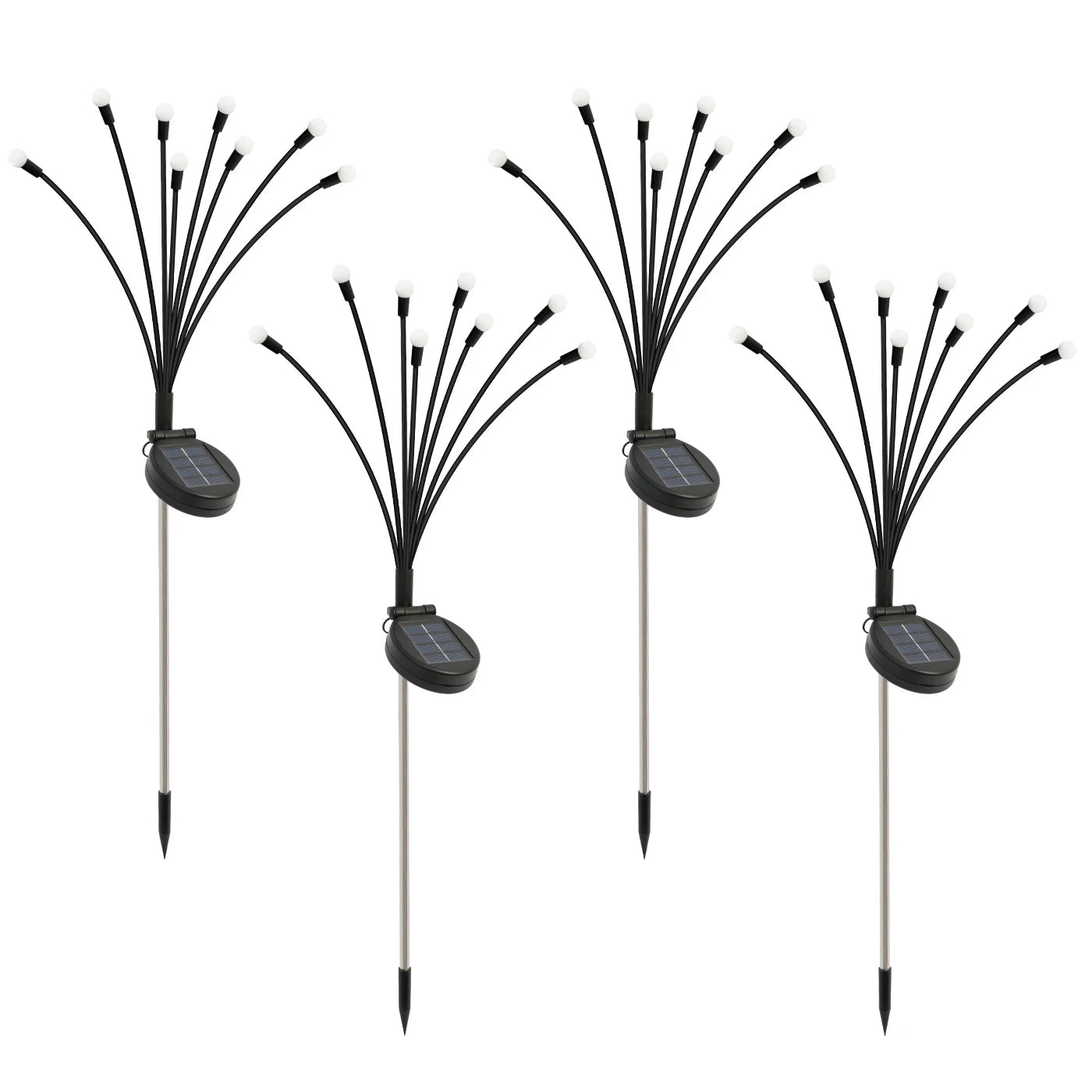8-Head Solar Firefly Lights LED Solar