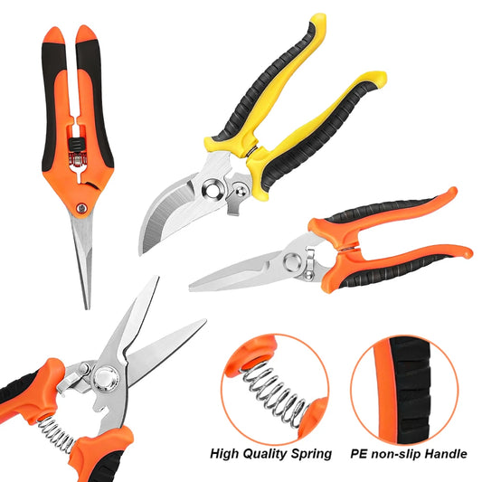 Professional Sharp Pruner Garden Scissors
