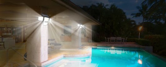 Patio Solar LED Motion Sensor Lights