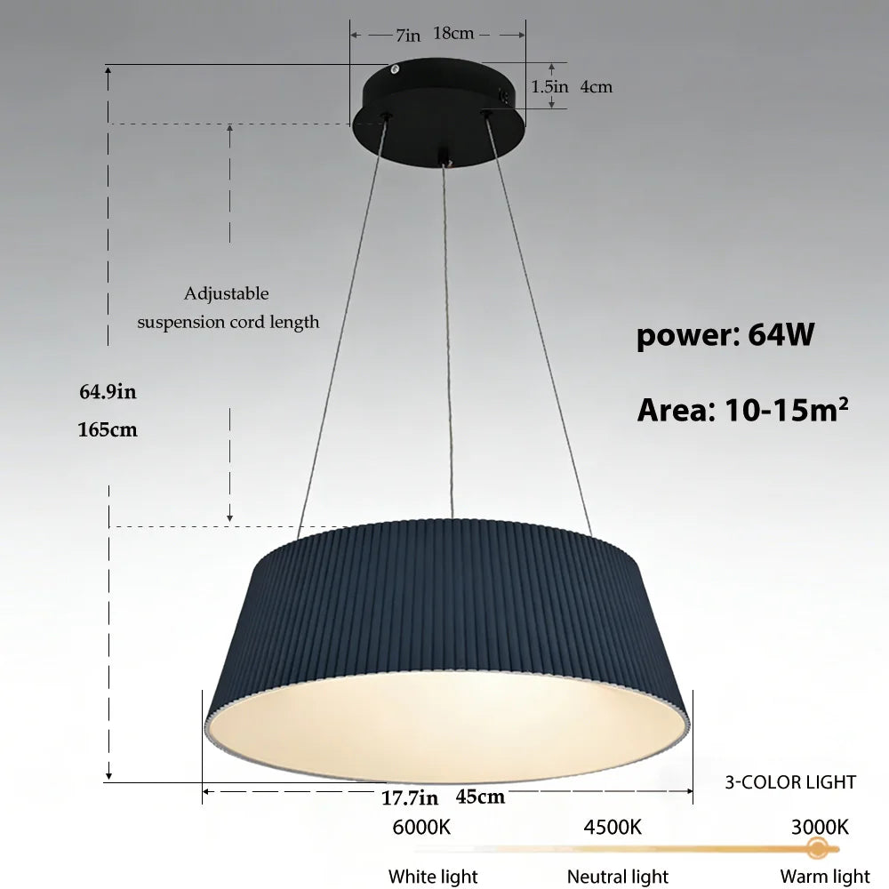 Scandinavian Ceiling Chandelier Light Fixture