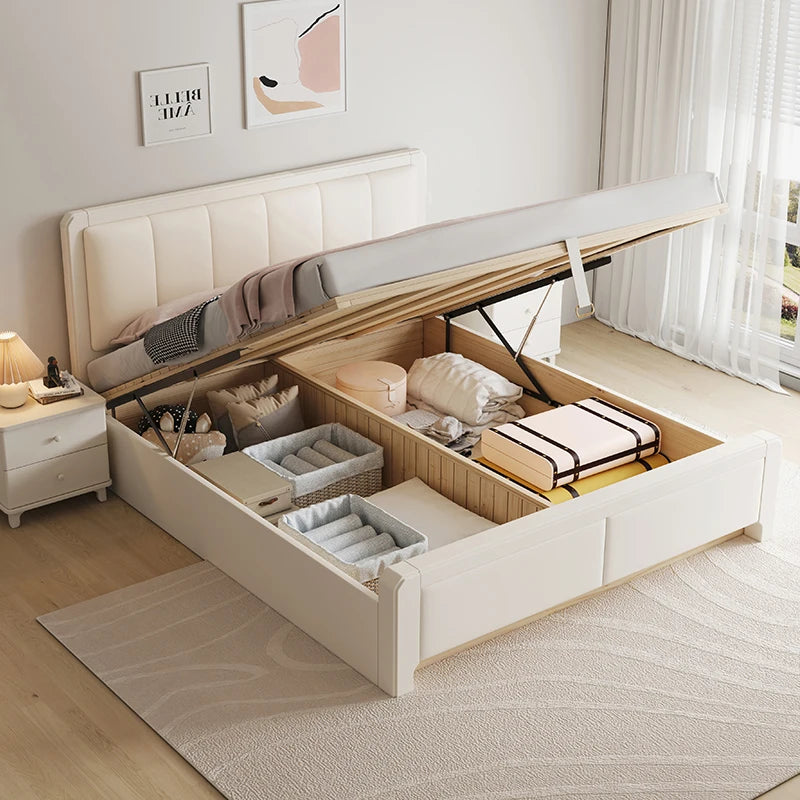 Solid Wood Modern Girl Bed