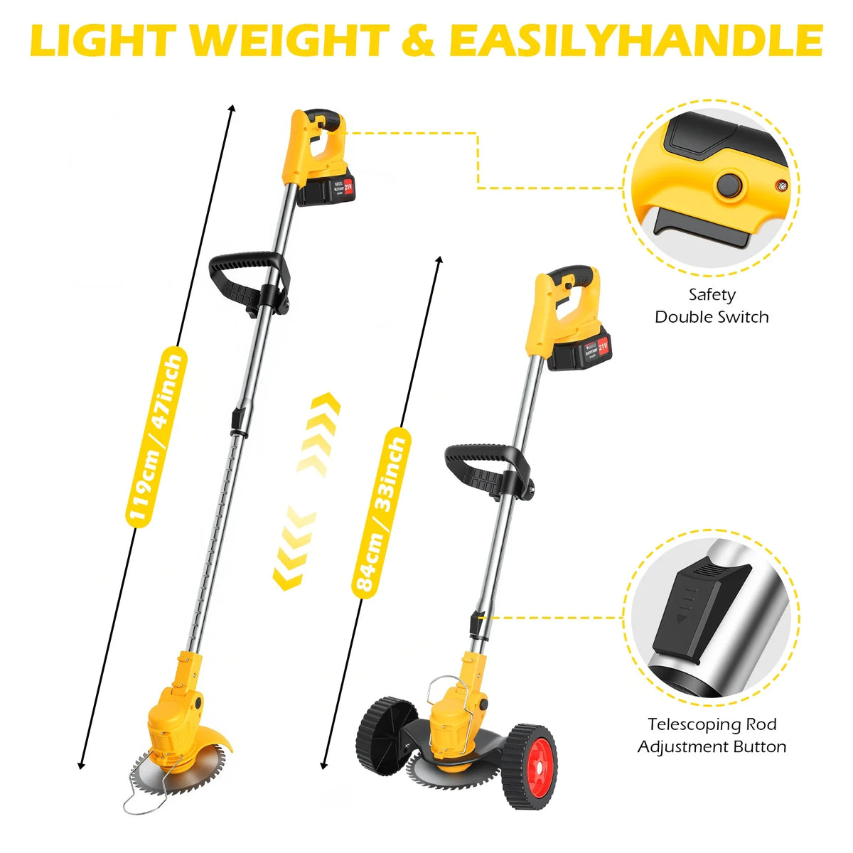 Cordless Electric Lawn Mower