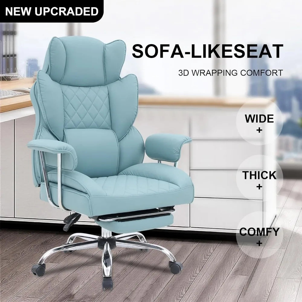 Executive Office Chair with Footrest