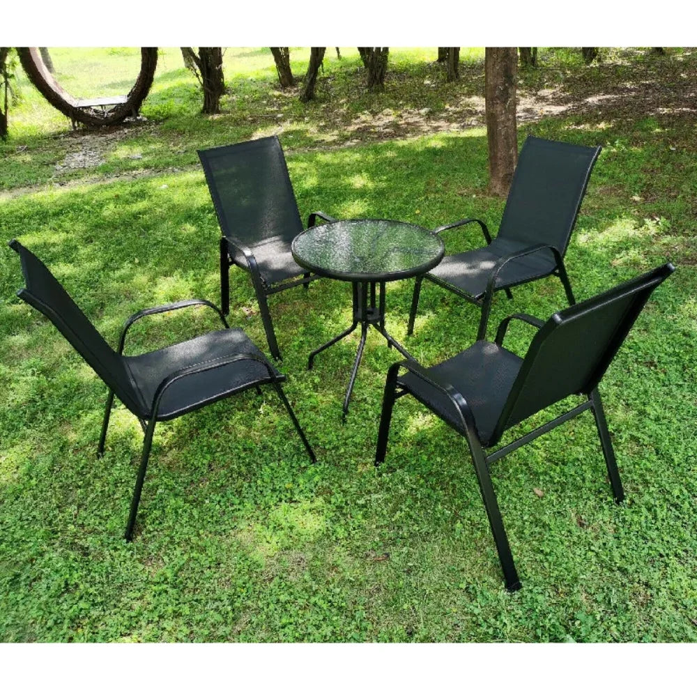 Folding High Back Balcony Garden Chairs
