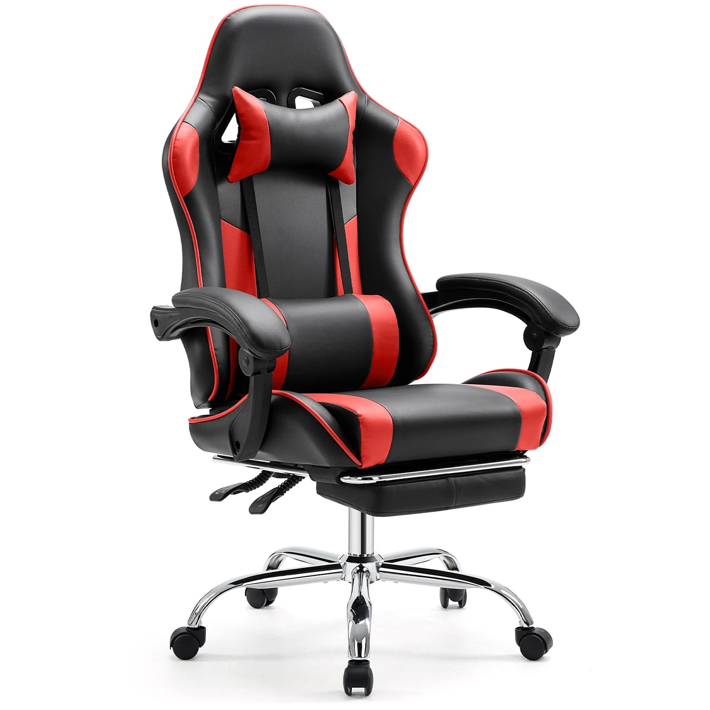 Ergonomic Office Chair with Footrest and Lumbar Support Height