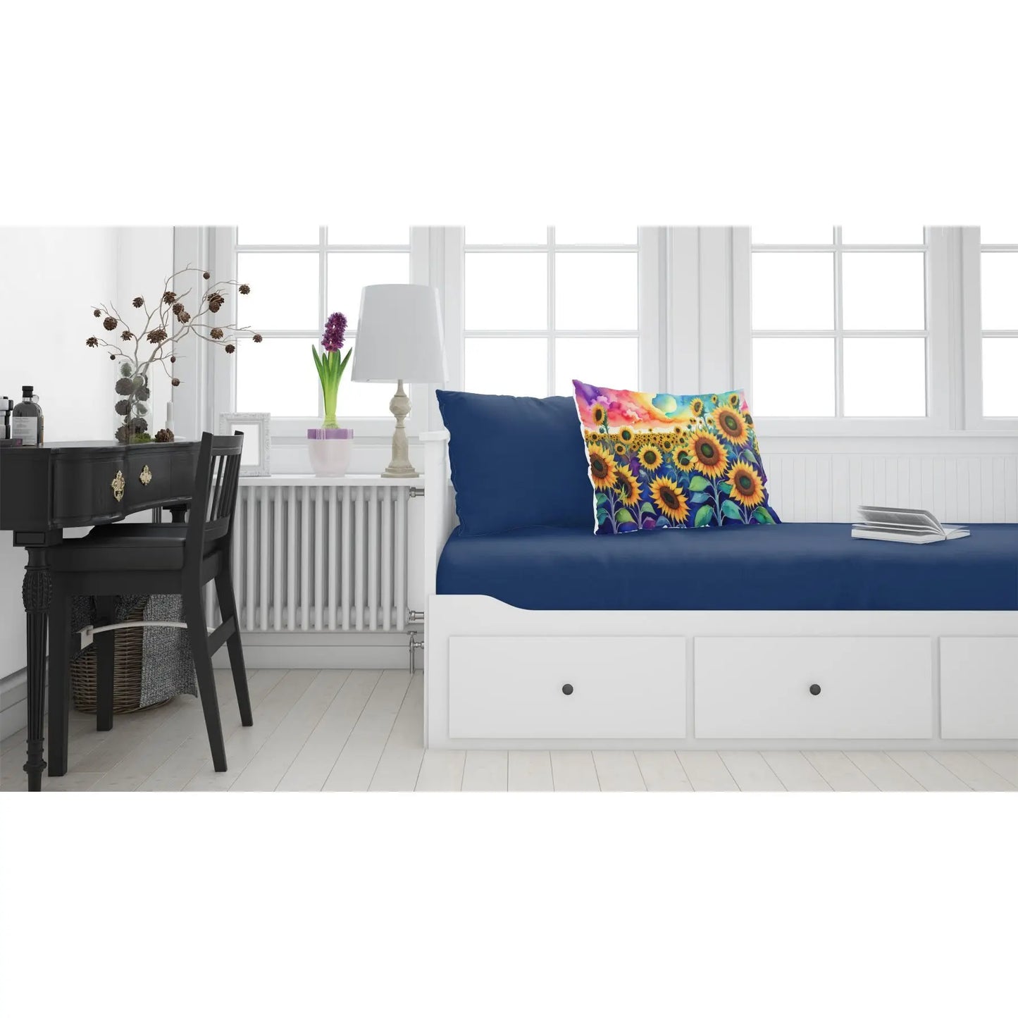 Sunflowers in Color Standard Pillowcase