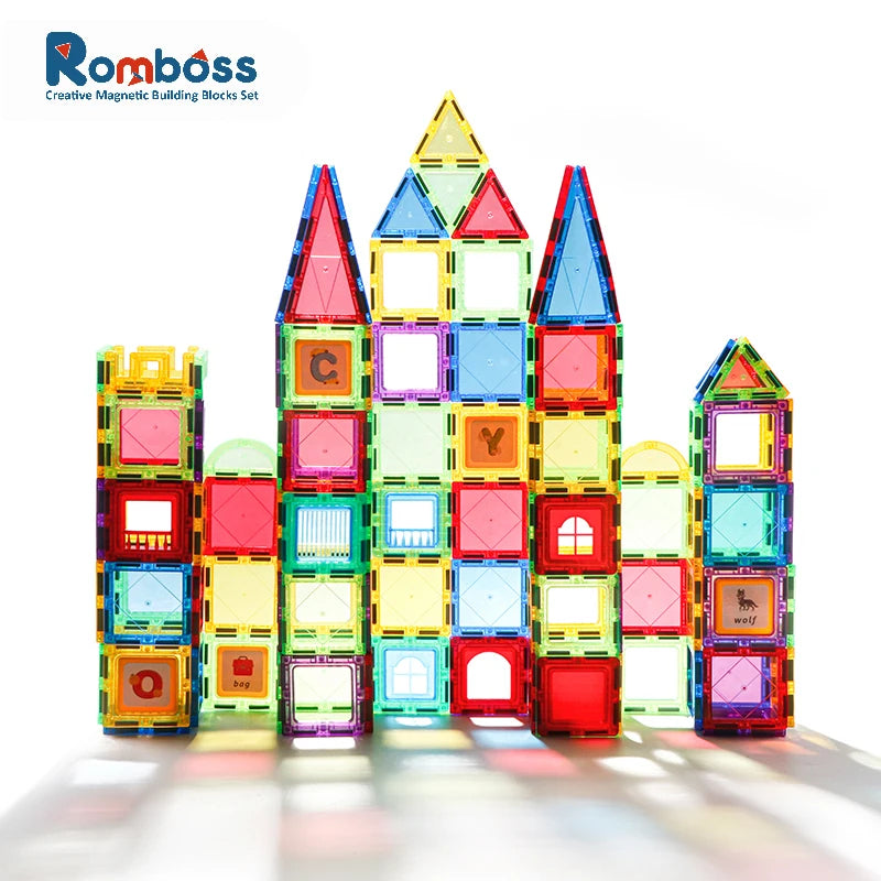 Romboss Magnetic Montessori Educational Building Blocks