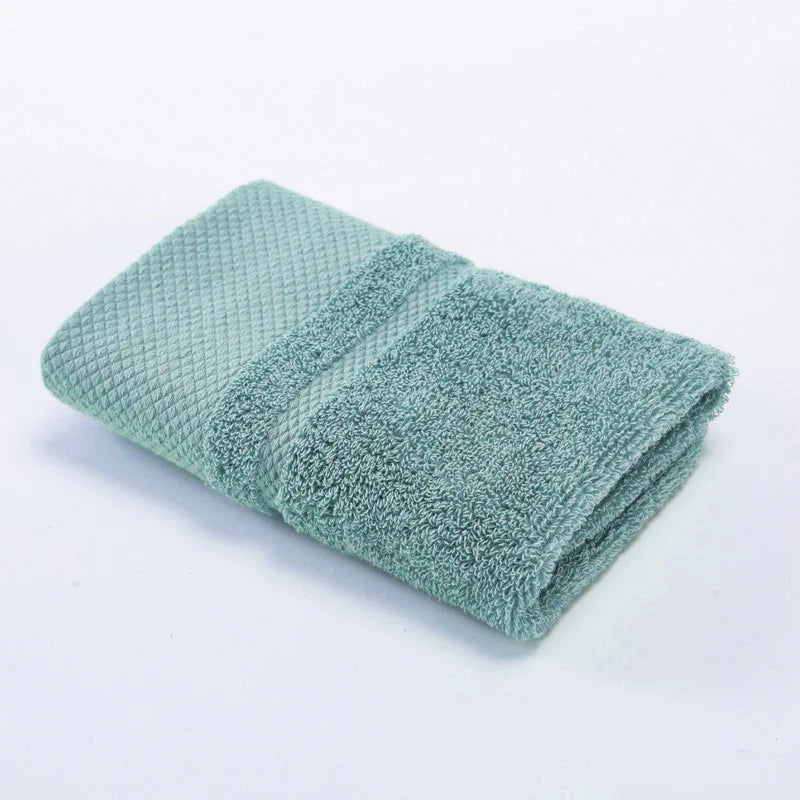 Solid Color Cotton Towels