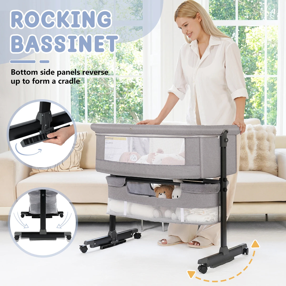 Baby Bedside Bassinet